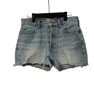 EVERLANE RELAXED 90’s DENIM CUT OFF SHORTS